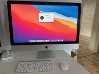 Apple iMac 27 Retina 5K @ 3.5 GHz, 16GB RAM, 1TB disk