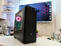 Gaming PC, Intel i5-7500 3,8 GHz, 16 GB DDR4, NVMe, RX 580 8GB GDDR5