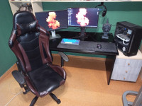 GAMING SETUP (PC, monitor X2, high end periferija, gaming stolica)