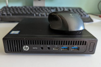 HP Mini PC računalo, JAMSTVO 12MJ,WIN 11 PRO, i5CPU, 8GB, BT,WiFi,SSD