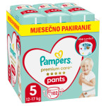 Pampers premium pants pelene gaćice mjesečno pakiranje, vel. 5