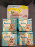 Pelene Pampers Premium Care (4x) i Lupilu Premium (1x) LOT / NOVO