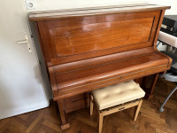 Karl Hembrich Pianino + stolica