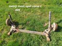 zadnji most opel corsa c 2001g.