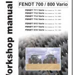 Fendt 711 712 714 716 815 817 818 Vario - Radionički priručnik