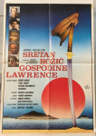 DAVID BOWIE : SRETAN BOŽIĆ GOSPODINE LAWRENCE , FILMSKI PLAKAT