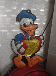 Donald Duck plastična slika za zid iz osamdesetih godina.