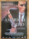 Filmski plakat Američki psiho 2000.godina Christian Bale