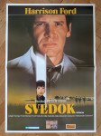 Filmski plakat Svjedok Harrison Ford 1985.godina