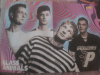 GLASS ANIMALS I KONSTRAKTA POSTER