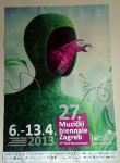 glazbeni poster - Muzički Biennale 2013 (originalni poster)