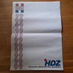 STARI HDZ PLAKAT-SITOTISAK