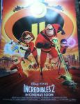 INCREDIBLES 2 kino filmki poster plakat