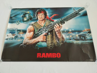 KINO PLAKAT POSTER iz filma  RAMBO - SYLVESTER STTALONE 99cm x 68cm