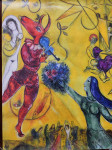 Marc Chagall LA DANSE - plakat 70 x 50