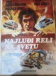 Najluđi reli na svetu, originalni filmski plakat