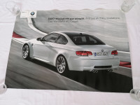 ORIGINALNI PLAKAT POSTER BMW M3 COUPE 60cm x 84cm AUTOMOBIL