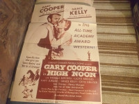 POSTER HIGH NOON TOČNO U PODNE GARY COOPER GRACE KELLY