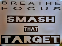 Poster Smash that target 40x55cm, NOVO