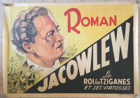 Roman Jacowlew le roi des Tziganes et ses Virtuoses music poster.