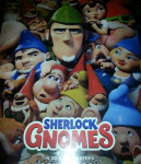 SHERLOCK GNOMES kino filmski poster plakat