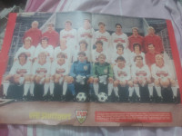 VFB STUTTGART 1980 GODINA POSTER