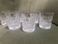 Kristalne čaše za whiskey, 6 komada