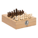 Set za vino BAMBOO CHESS s igrom šaha