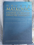 Studije iz novije hrvatske povijesti   Hrvoje Matković