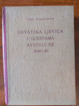 Vaso Bogdanov HRVATSKA LJEVICA U GODINAMA REVOLUCIJE 1848/49