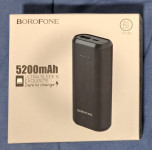 Prijenosni punjač BOROFONE 5200mAh