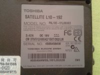 Toshiba satellite L10-192