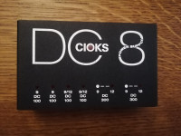 Cioks DC8 napajanje adapter power supply za pedale 9V 12V 18V