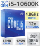 Intel i5 10600K 4.10 GHz