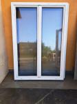 Balkonska dvokrilna vrata 150x215
