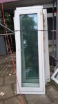 Balkonska vrata plastična, rabljena, PVC više komada