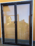Dvokrilna balkonska vrata 160x215