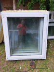 Prodajem rabljeni jednokrilni prozor 116x133,PVC, više komada