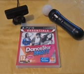 Dance Star Party + move controler + kamera PS3