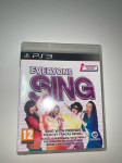 Everyone sing, karaoke + mikrofon, PS 3, originalna igra