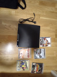 Playstation 3 slim bez kontrollera (7 eura po igri)