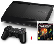 PS3 ULTRA SLIM 500 GB + MINECRAFT ● 12 MJ JAMSTVA ●●● AKCIJA ●●●