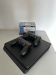 PlayStation 4 Slim 1TB + 2 joysticka + igrice