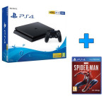 PS4 500 GB + Marvel Spider-man,novo u trgovini,račun,gar 1god