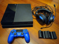 PS4 500GB + kontroler + PS headset