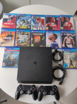 Sony PlayStation 4 + 12 Igara