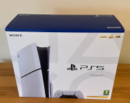 PlayStation 5 konzola, SLIM, DISK edition, 6 igrica NOVO (garancija)