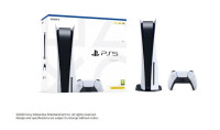 PlayStation 5C Chassis+2 dualsense wireless controler+charging station