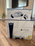 PlayStation Ps5 +VR2+2x kontroler  7 igara NOVO