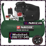 Parkside DVOCILINDARSKI kompresor PKOD 5010 A1 2200W 50L 10 bara NOVO